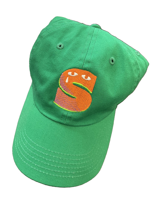 GREEN HAT W/ CRYING S